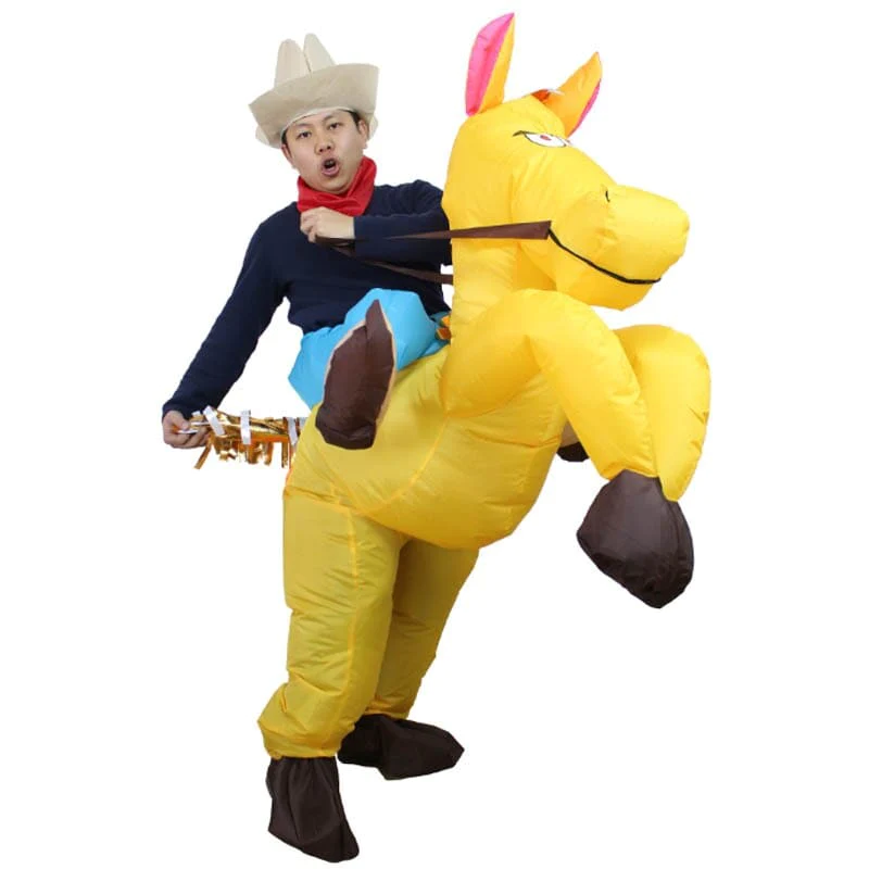Realistic horse costume
